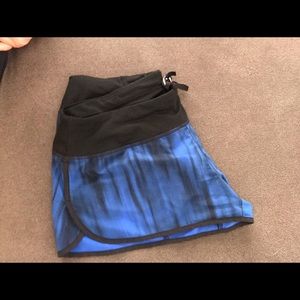 Nike blue/black shorts 🦋